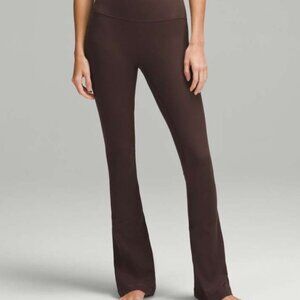 Lululemon Align High-Rise Ribbed Mini-Flared Pant Graphite Gray Size 6